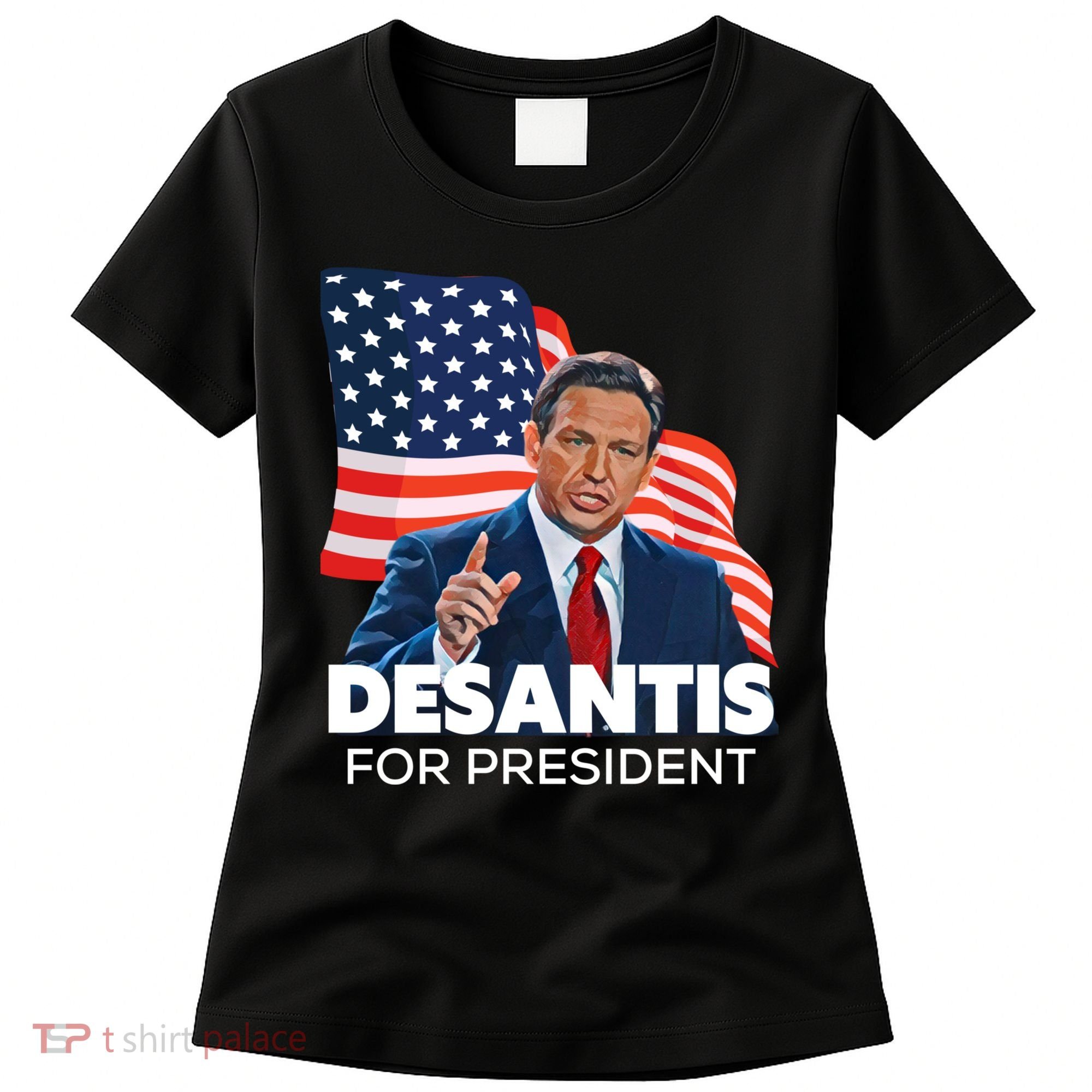 Ron DeSantis For President 2024 Election Proud Republican Women's T-Shirt