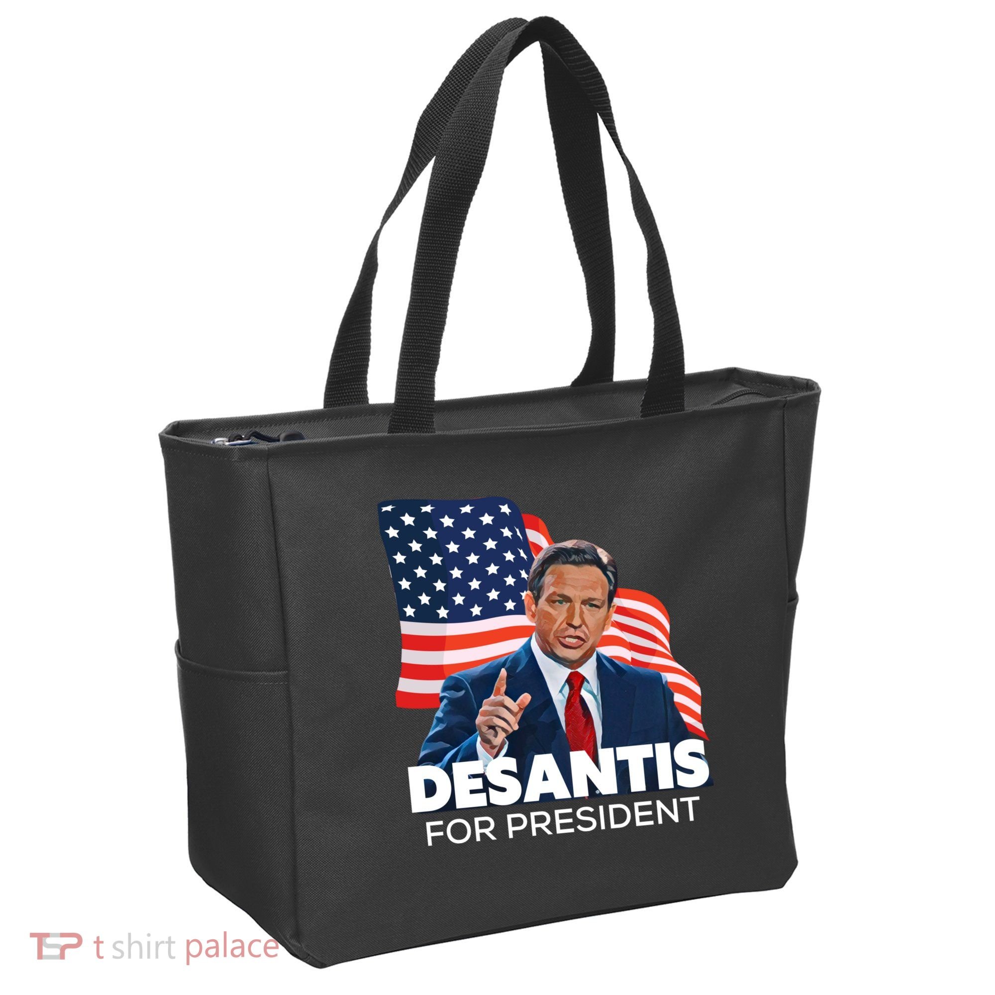 Ron DeSantis For President 2024 Election Proud Republican Tote Bag