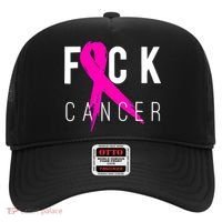Retro Distressed Fuck Cancer Breast Cancer Awareness Hat thumb 0
