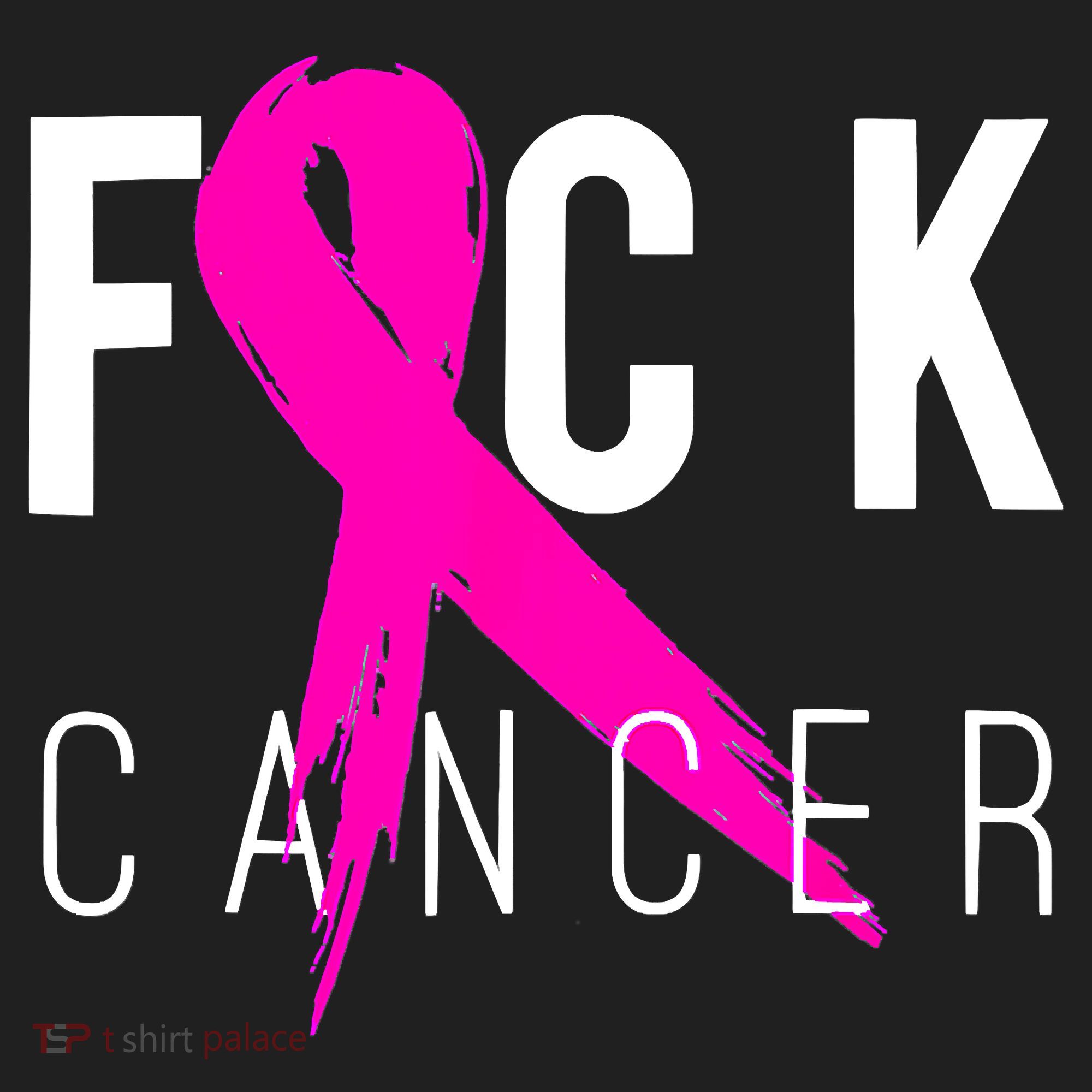 Retro Distressed Fuck Cancer Breast Cancer Awareness Hat