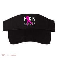 Retro Distressed Fuck Cancer Breast Cancer Awareness Visor thumb 0