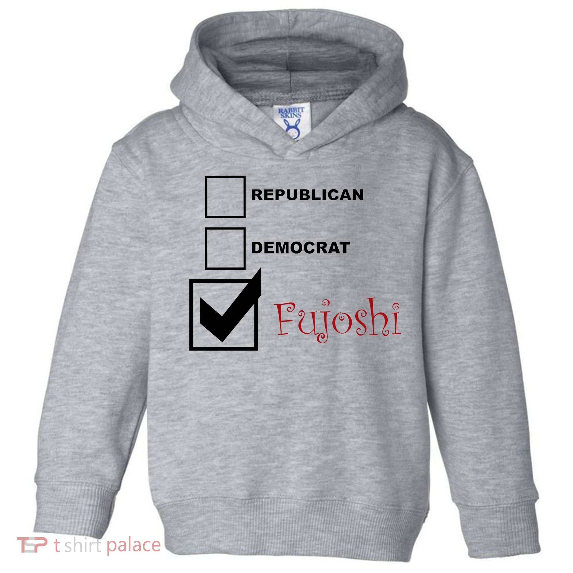 Republican Democrat Fujoshi Toddler Hoodie