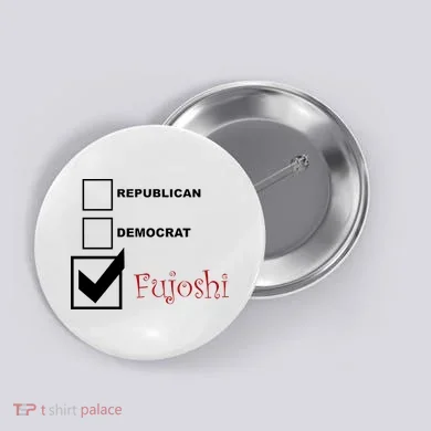 Republican Democrat Fujoshi Button