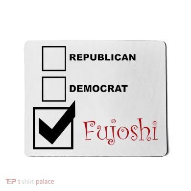 Republican Democrat Fujoshi Mousepad