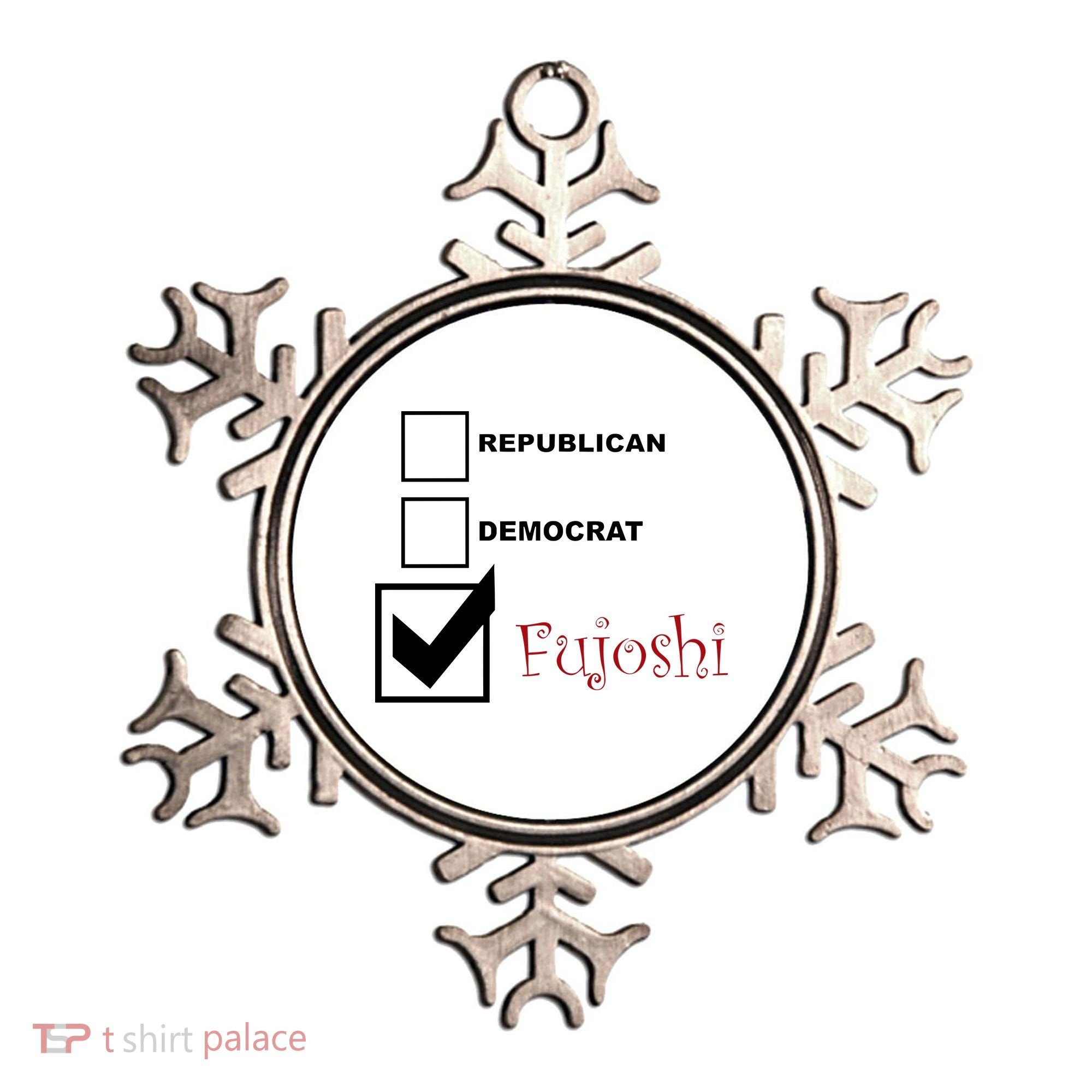 Republican Democrat Fujoshi Ornament