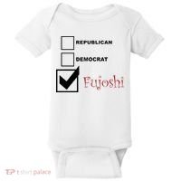 Republican Democrat Fujoshi Baby Bodysuit thumb 0