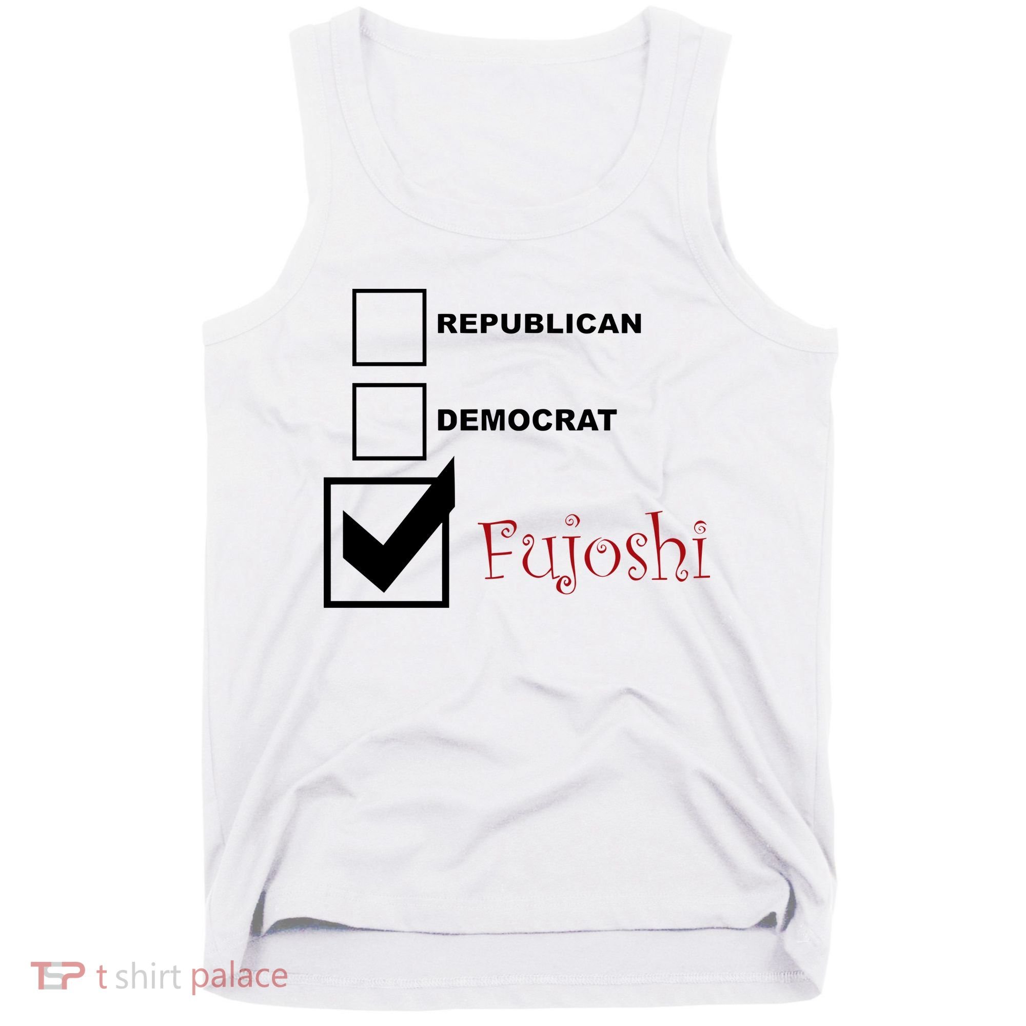Republican Democrat Fujoshi Tank Top