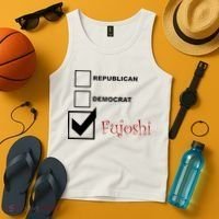Republican Democrat Fujoshi Tank Top thumb 4