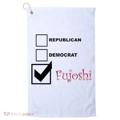Republican Democrat Fujoshi Golf Towel