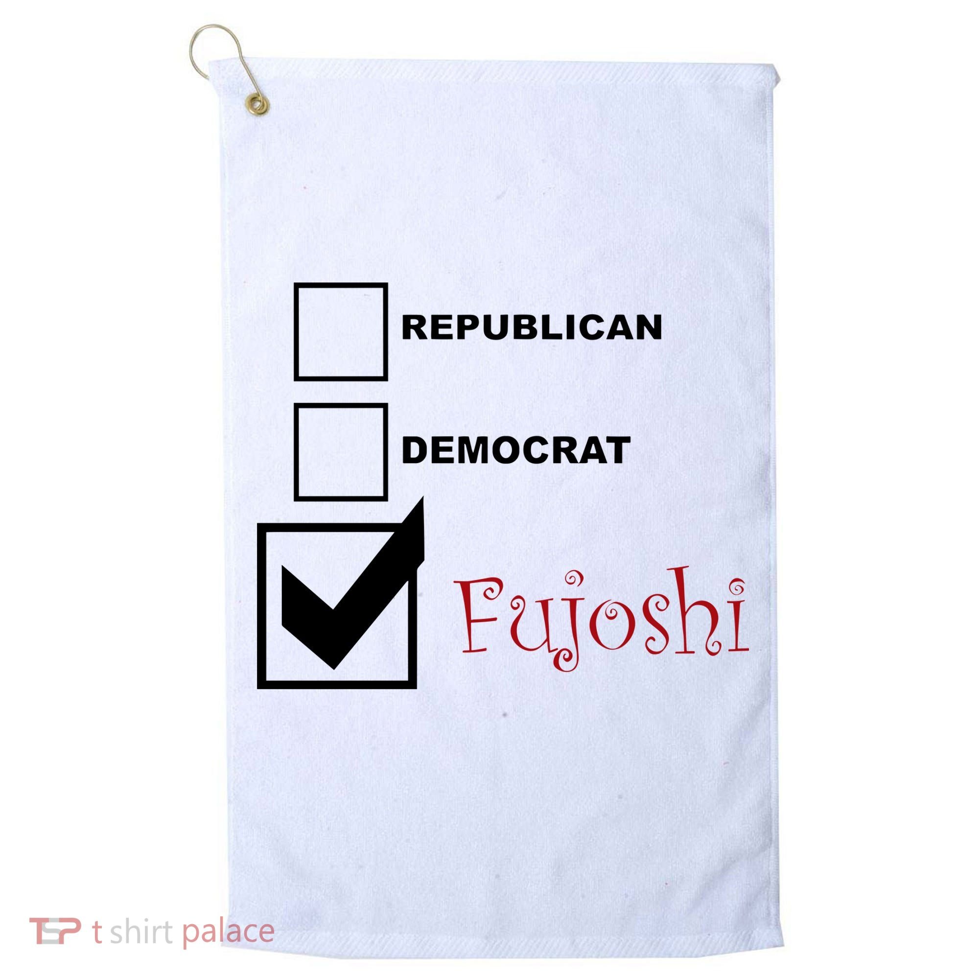 Republican Democrat Fujoshi Golf Towel