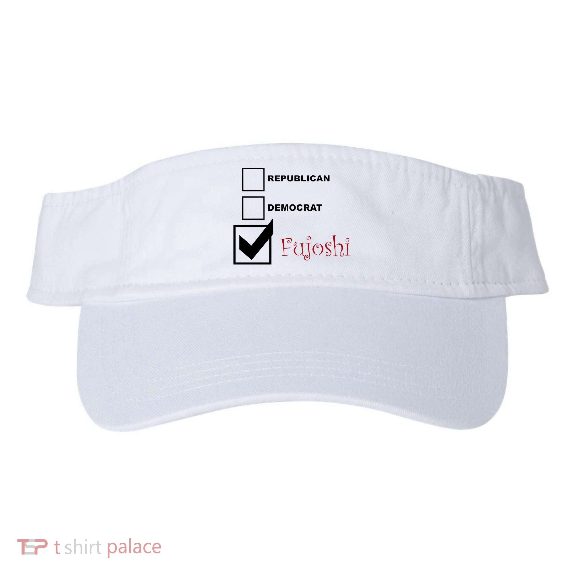 Republican Democrat Fujoshi Visor