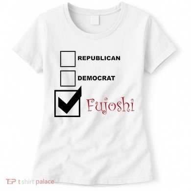 Republican Democrat Fujoshi Women's T-Shirt