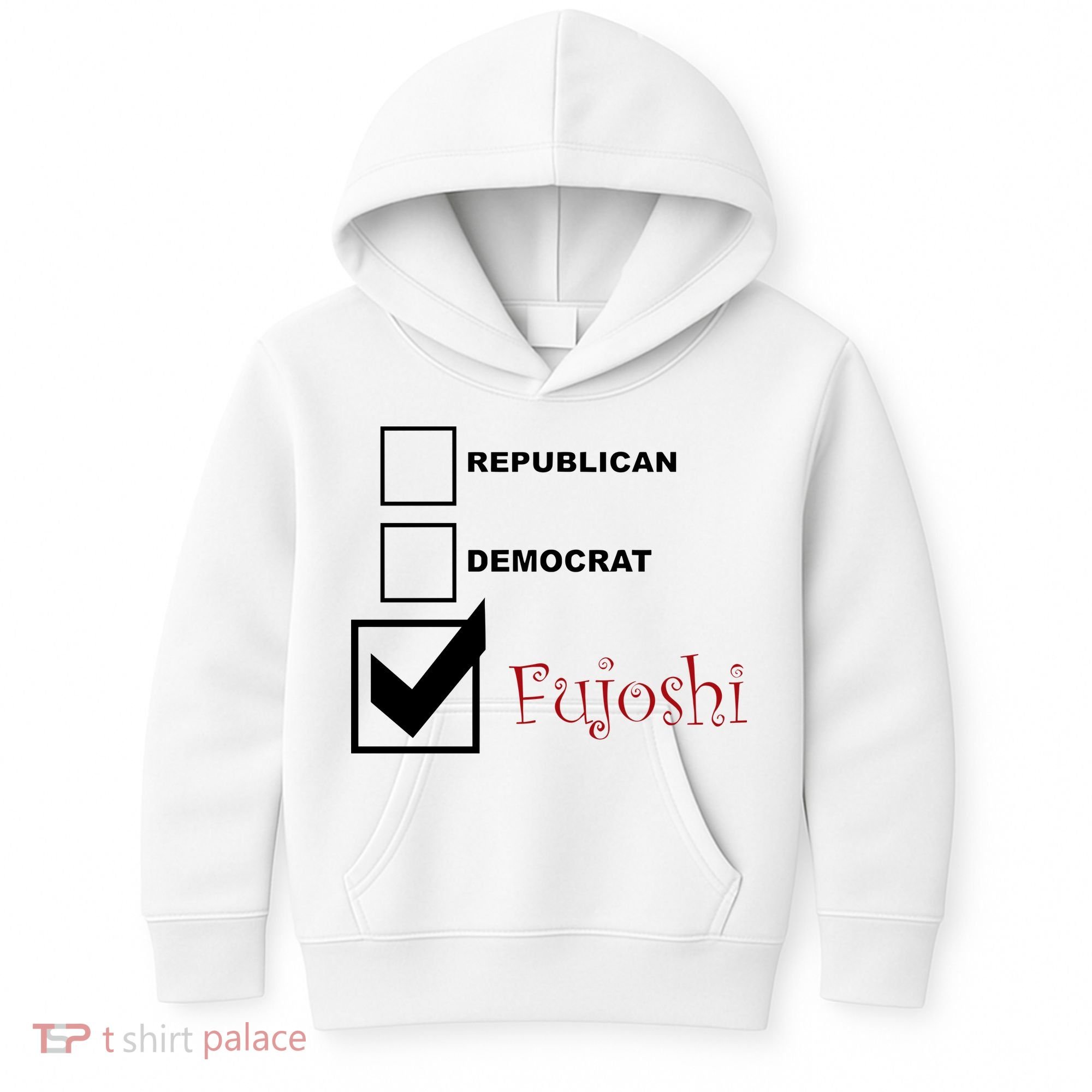 Republican Democrat Fujoshi Kids Hoodie