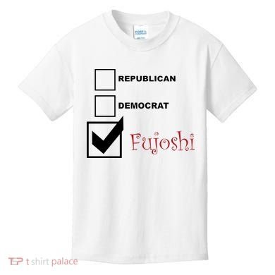Republican Democrat Fujoshi Kids T-Shirt