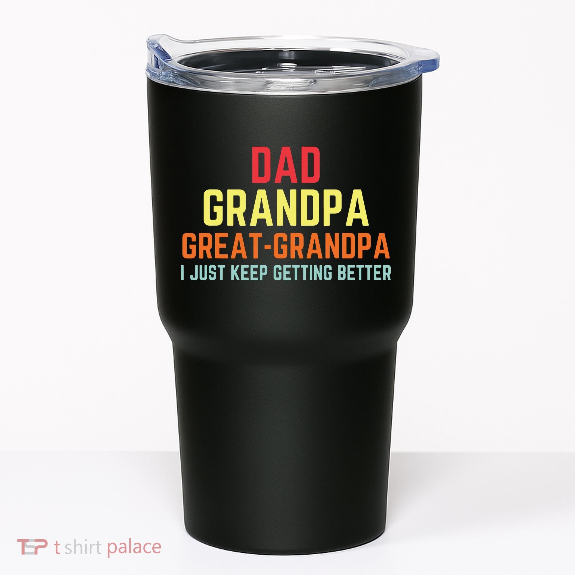 Retro Dad Grandpa Great Grandpa Tumbler