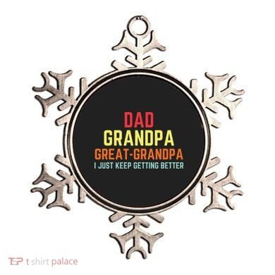 Retro Dad Grandpa Great Grandpa Ornament