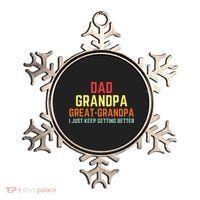 Retro Dad Grandpa Great Grandpa Ornament thumb 0
