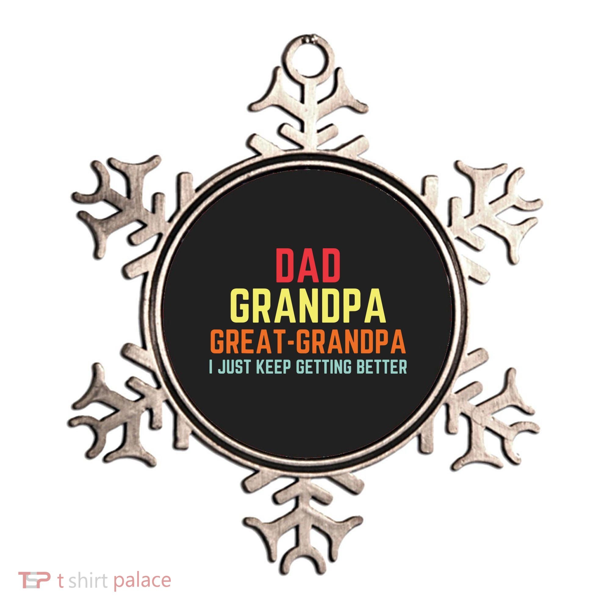 Retro Dad Grandpa Great Grandpa Ornament