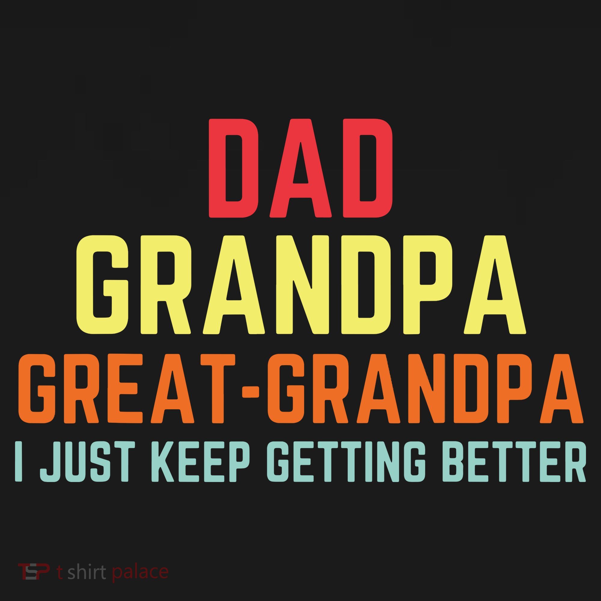 Retro Dad Grandpa Great Grandpa Ornament