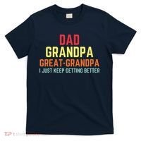 Retro Dad Grandpa Great Grandpa T-Shirt thumb 0