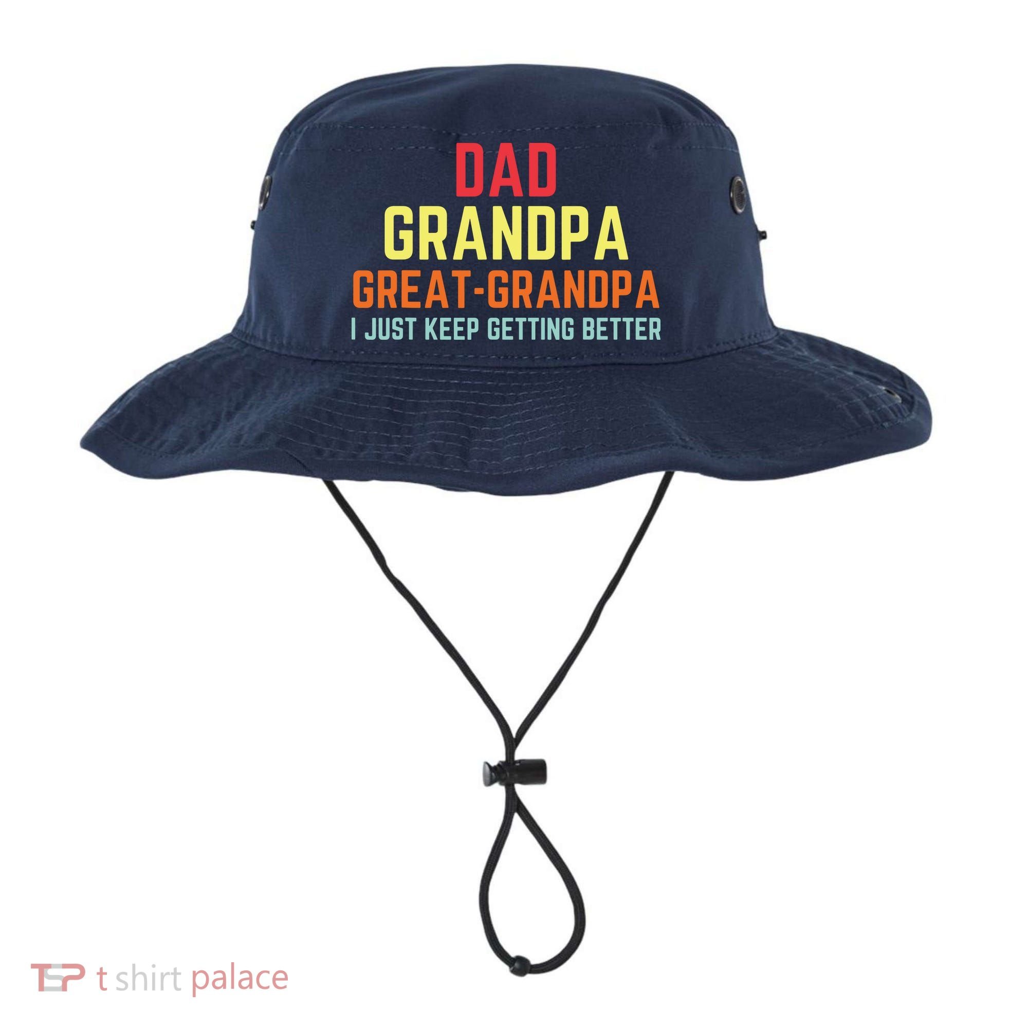 Retro Dad Grandpa Great Grandpa Bucket Hat