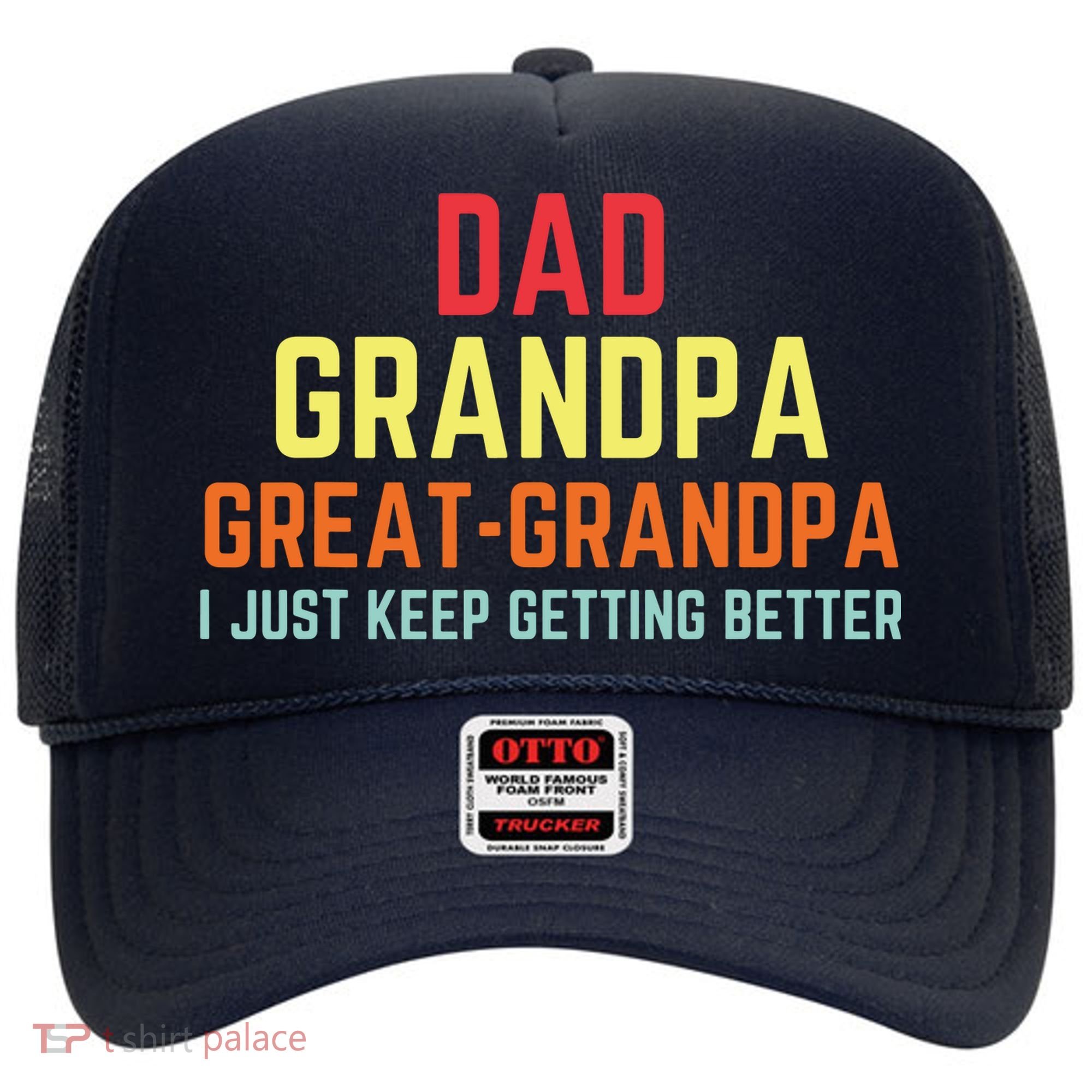 Retro Dad Grandpa Great Grandpa Hat