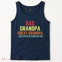 Retro Dad Grandpa Great Grandpa Tank Top thumb 2