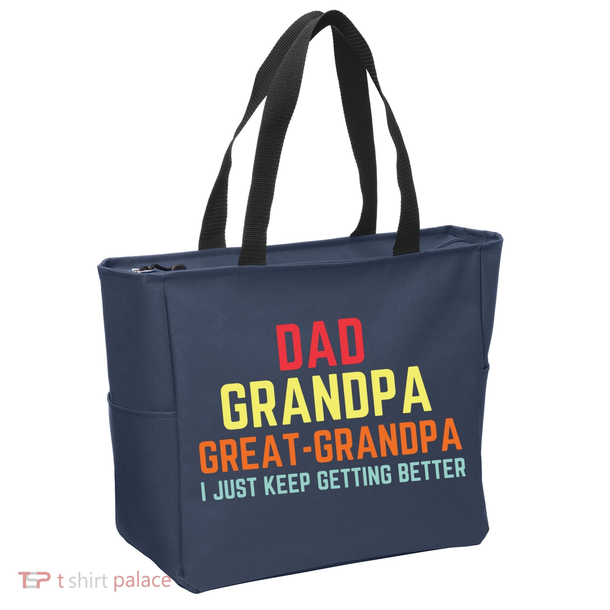 Retro Dad Grandpa Great Grandpa Tote Bag