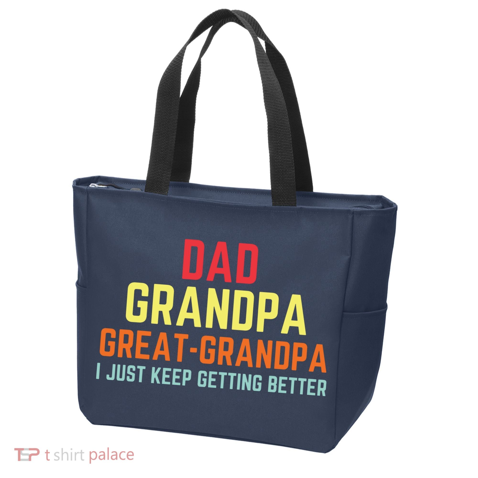Retro Dad Grandpa Great Grandpa Tote Bag