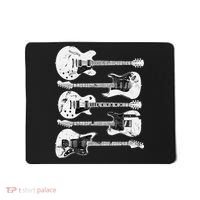 Retro Distressed Guitar Collection Rock Music Fan Mousepad thumb 0