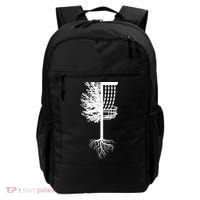 Retro Disc Golf Basket Tree Frisbee Golf Matching Backpack thumb 0