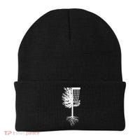 Retro Disc Golf Basket Tree Frisbee Golf Matching Beanie thumb 0