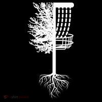 Retro Disc Golf Basket Tree Frisbee Golf Matching Women's Hoodie thumb 2