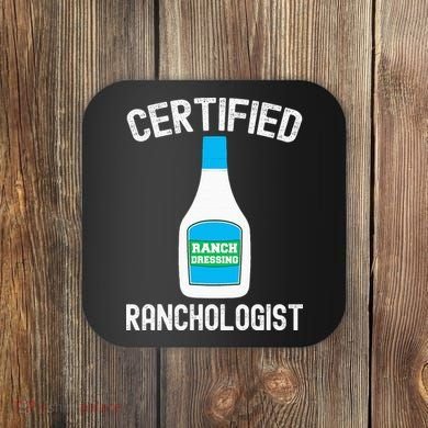 Ranch Dressing Gift Funny Ranch Dressing Sauce Humor Coaster