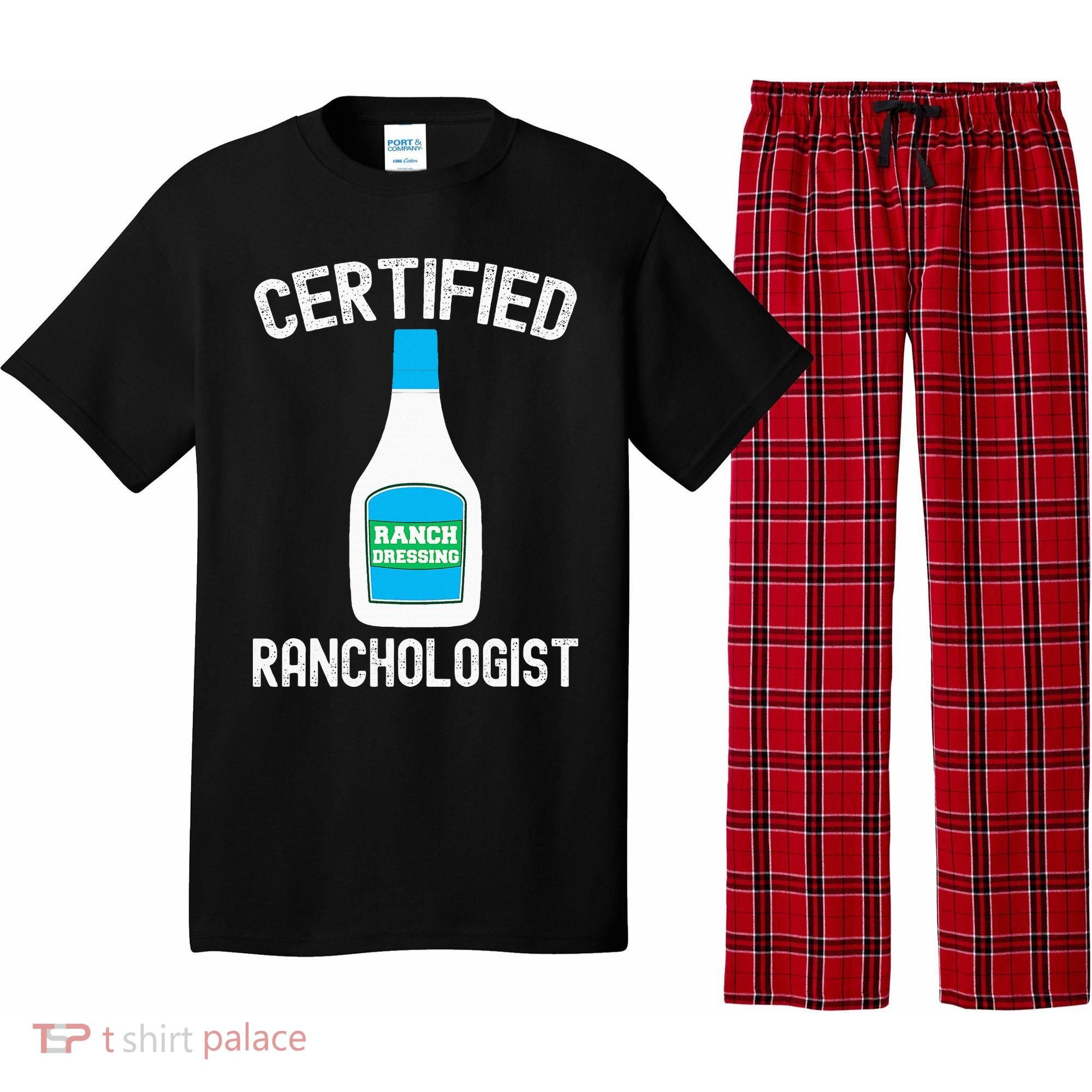 Ranch Dressing Gift Funny Ranch Dressing Sauce Humor Pajama Set