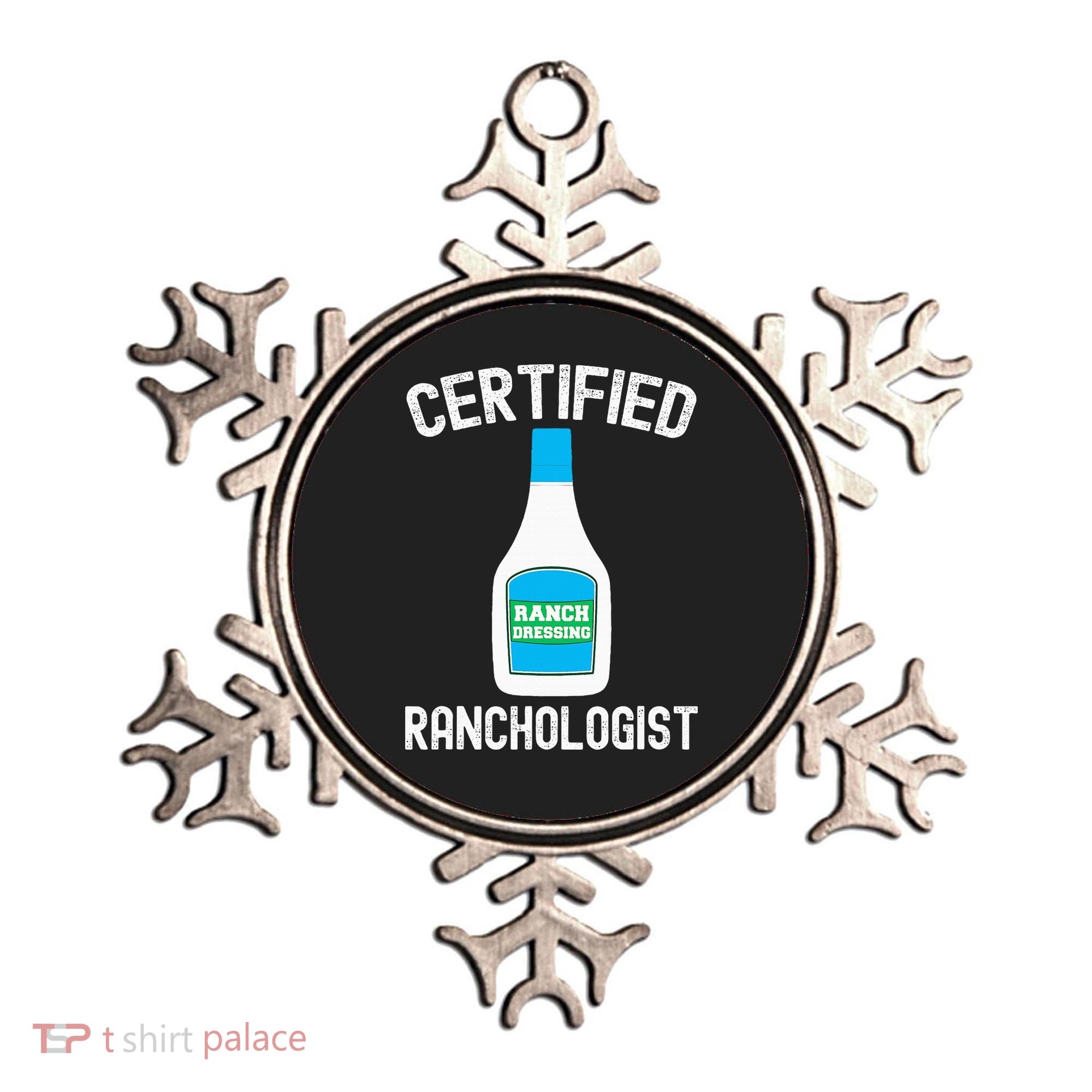 Ranch Dressing Gift Funny Ranch Dressing Sauce Humor Ornament