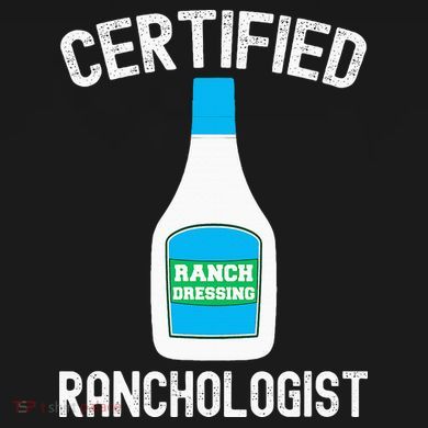 Ranch Dressing Gift Funny Ranch Dressing Sauce Humor Ornament