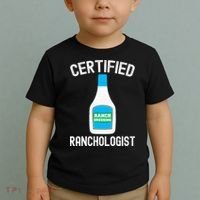 Ranch Dressing Gift Funny Ranch Dressing Sauce Humor Toddler T-Shirt thumb 2