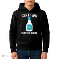 Ranch Dressing Gift Funny Ranch Dressing Sauce Humor Kids Hoodie thumb 4