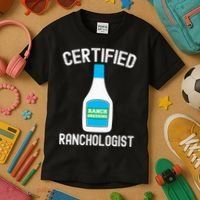 Ranch Dressing Gift Funny Ranch Dressing Sauce Humor Kids T-Shirt thumb 3