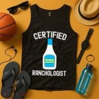 Ranch Dressing Gift Funny Ranch Dressing Sauce Humor Tank Top thumb 4