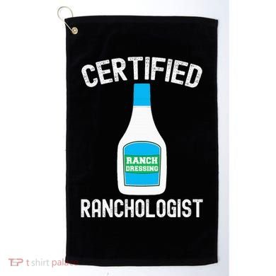 Ranch Dressing Gift Funny Ranch Dressing Sauce Humor Golf Towel