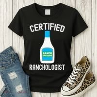 Ranch Dressing Gift Funny Ranch Dressing Sauce Humor Women's T-Shirt thumb 3