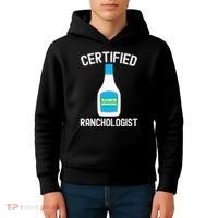 Ranch Dressing Gift Funny Ranch Dressing Sauce Humor Kids Hoodie thumb 4