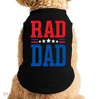 Rad Dad Gift Rad Dad FatherS Day Gift Doggie Tank thumb 0