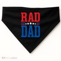 Rad Dad Gift Rad Dad FatherS Day Gift USA-Made Doggie Bandana thumb 0
