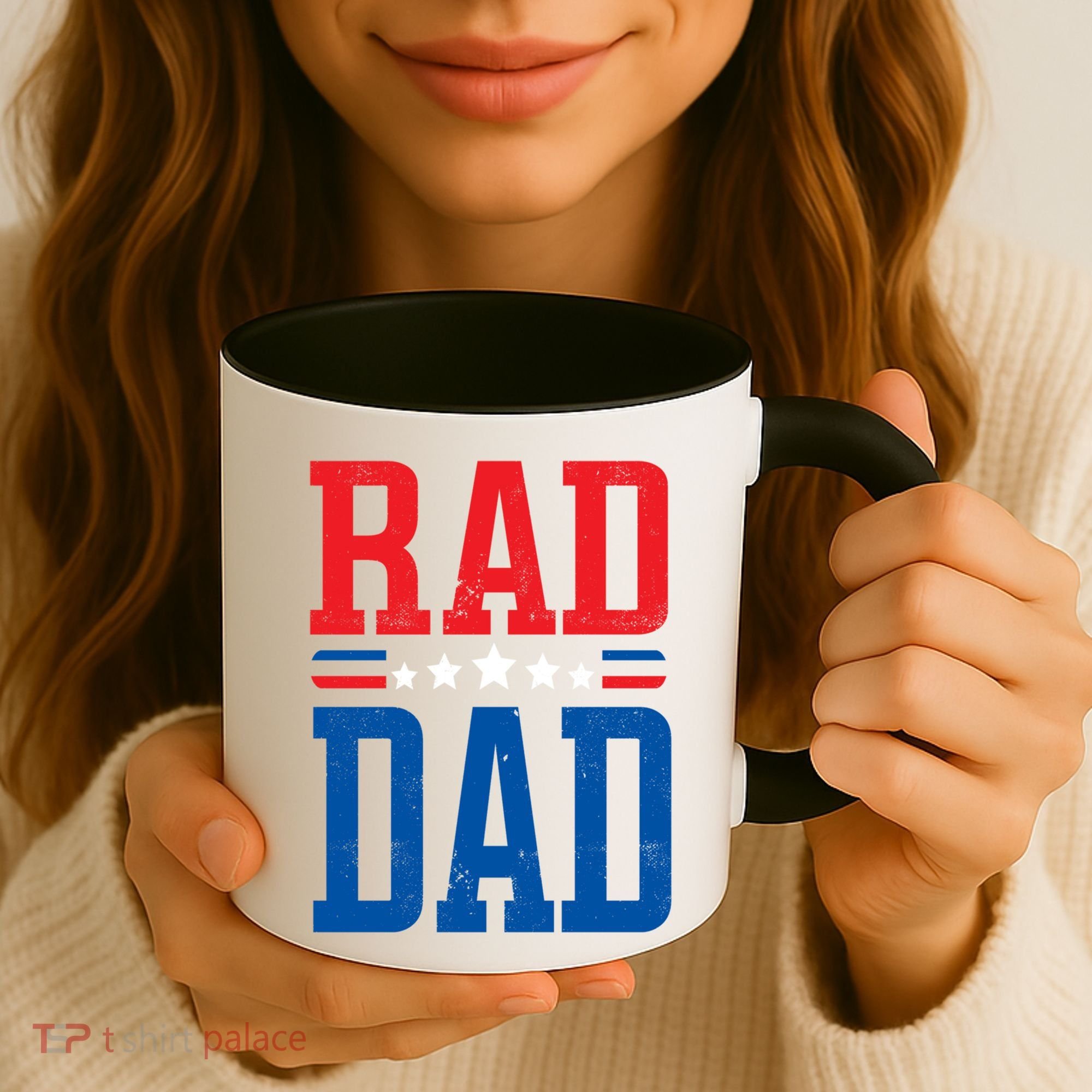 Rad Dad Gift Rad Dad FatherS Day Gift Coffee Mug