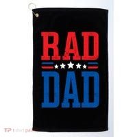 Rad Dad Gift Rad Dad FatherS Day Gift Golf Towel thumb 0