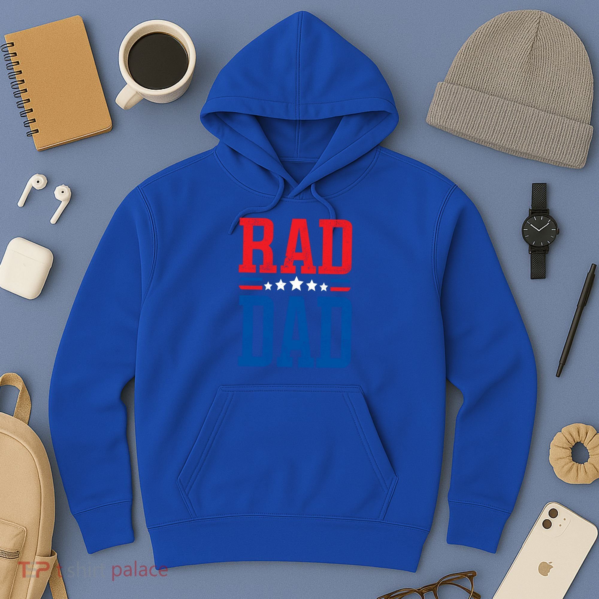 Rad Dad Gift Rad Dad FatherS Day Gift Hoodie
