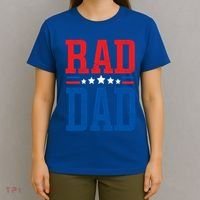 Rad Dad Gift Rad Dad FatherS Day Gift T-Shirt thumb 4